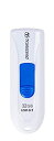 【中古】Transcend USBメモリ 32GB USB 3.1 スライド式 PS4動作確認済 ホワイト TS32GJF790W