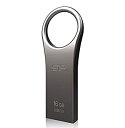 【中古】シリコンパワー USBメモリ 16GB USB3.0 亜鉛合金ボディ 防水 防塵 耐衝撃 永久 Jewel J80 SP016GBUF3J80V1T