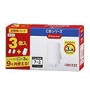【中古】クリンスイ 浄水器 カートリッジ 交換用 3個入 増量パック CBシリーズ CBC03Z(2)