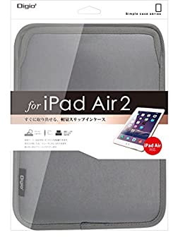 【中古】iPad 9.7インチ (2017年モデル) / iPad Air 2 用 スリップインケース グレー TBC-IPS1403GY