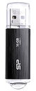 【中古】シリコンパワー USBメモリ 16GB USB3.1 & USB3.0 ヘアライン仕上げ Blaze B02 SP016GBUF3B02V1K