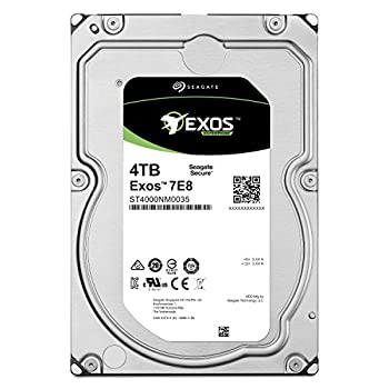 【中古】Seagate Enterprise Capacity 3.5 | ST4000NM0035 | 4TB 7.2K RPM 128MB キャッシュ 3.5インチ SATA 6Gb/s | 512n | FIPS 140-2 | エンタープラ