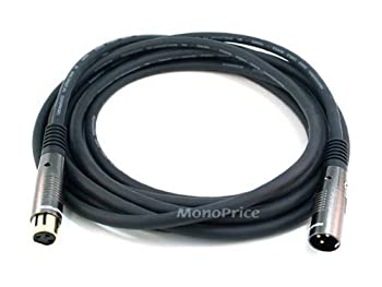 【中古】Monoprice 104753?15-feetプレミアシリーズXLRオスからXLRメス16?AWGケーブル 104753
