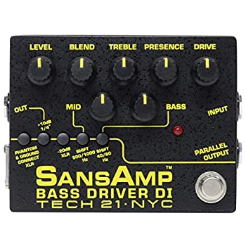 【中古】Tech21 SANSAMP サンズアンプ ベース用 エフェクター DI BOX BASS DRIVER DI V2【国内品】