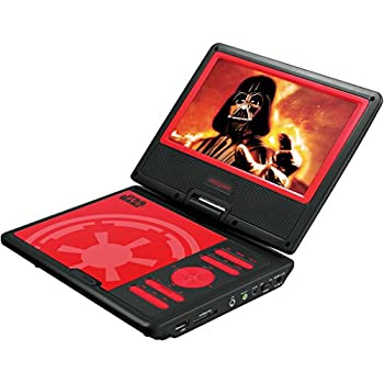 【中古】VERTEX ダースベイダー 9インチポータブルDVDプレーヤー PDVD-V09SWD