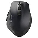【中古】バッファロー BSMBB500MBK プレミアムフィットマウス Mサイズ ブラック(2)