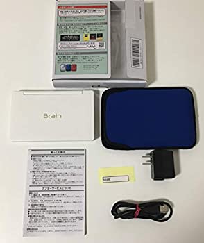 【中古】シャープ カラー電子辞書Brain 高校生モデル PW-HC6 ホワイト