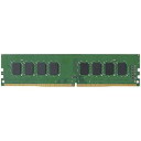 【中古】エレコム DDR4-2400/288pin PC4-19200/8GB/DT用