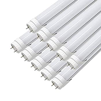 【中古】led 蛍光灯 40W形 直管 昼光色 120cm 2300LM グロー式工事不要 買い換え 節電 工場照明 PL保険済 10本入