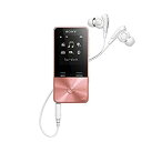 【中古】ソニー ウォークマン Sシリーズ 16GB NW-S315 : MP3プレーヤー Bluetooth対応 最大52時間連続再生 イヤホン付属 2017年モデル ライトピンク NW-S
