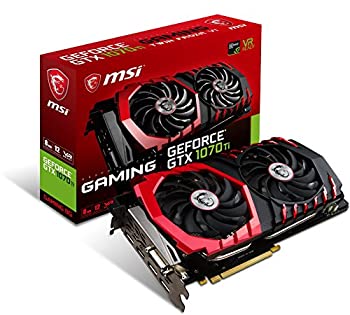 【中古】MSI GeForce GTX 1070 Ti GAMING 8G グラフィックスボード VD6490