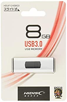 yÁzHIDISC USB3.0ΉtbV[ 8GB HDUF124S8G3