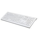 【中古】Digio2 無線 静音 キーボード ホワイト 48388