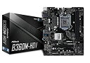 【中古】ASRock Intel B360チップセット搭載 Micro ATXマザーボード B360M-HDV(2)