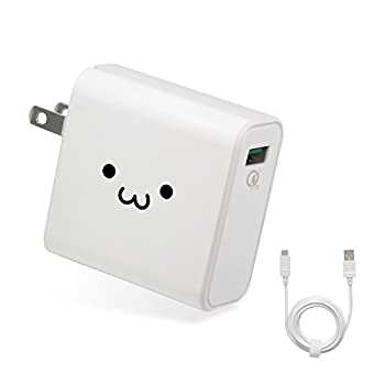 【中古】エレコム USB コンセント 充電器 18W Type-C×1 / Type-Cケーブル(A-C) 1.5m 【 iPhone (iPhone13シリーズ対応) / Android/タブレット 対応 】 Q