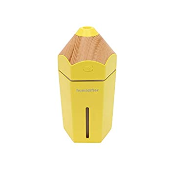 【中古】ペンシルタイプミニ加湿器「URURU PENCIL(うるるぺんしる)」 イエロー 1