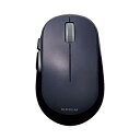 【中古】エレコム マウス ワイヤレス (レシーバー付属) Mサイズ 5ボタン (戻る・進むボタン搭載) BlueLED EPRIM ブラック M-DY13DBX...