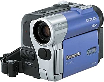 【中古】パナソニック デジタルビデオカメラ ブルー NV-GS55K-A