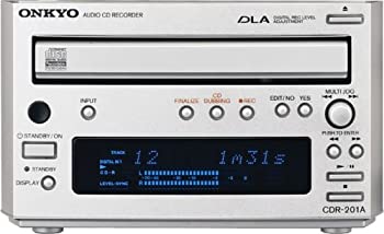 【中古】ONKYO INTEC155 オーディオCDレコーダー CDR-201A(S) /シルバー