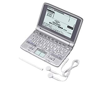 【中古】CASIO Ex-word (エクスワード) 電子辞書 XD-SW7500 日中韓対応手書きパネル搭載 音声対応 25コ..