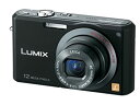 【中古】パナソニック デジタルカメラ LUMIX (ルミックス) FX100 ブラック DMC-FX100-K