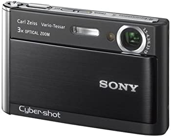 【中古】ソニー SONY デジタルカメラ サイバーショット T70 ブラック DSC-T70-B