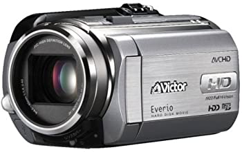 【中古】JVCケンウッド ビクター 80GBハイビジョンハードディスクムービー プレシャスシルバー GZ-HD30-S