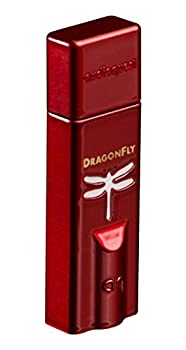 【中古】【未使用】AudioQuest ヘッドホンアンプ・DAC DragonFly Red