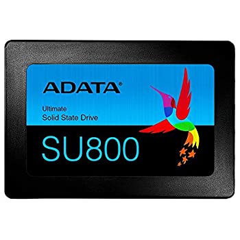 【中古】【未使用】ADATA 2.5インチ 内蔵SSD SU800シリーズ 256GB 3D NAND TLC搭載 SMIコントローラー 7mm 3 ASU800SS-256GT-C