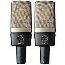 【中古】【未使用】AKG C314/ST コンデンサーマイクロフォン ステレオペア