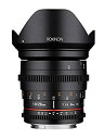 【中古】【未使用】Rokinon 20mm T1.9 Cine DS AS ED UMC 広角シネレンズ Canon EF用