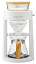 【中古】【未使用】APIX 『Drip Meister』 コーヒーメーカー ホワイト ADM-200-WH