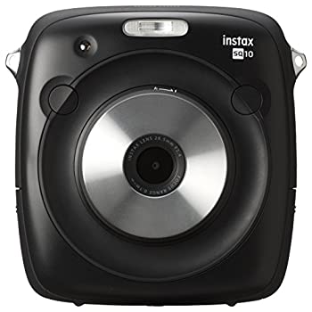 【中古】【未使用】FUJIFILM デジタルチェキ SQUARE SQ10 ブラック instax SQUARE SQ10