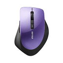 【中古】【未使用】BSMBW320PU(パープル) USB ワイヤレスBlueLEDマウス 2.4GHz接続 5ボタン