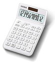 【中古】【未使用】カシオ スタイリッシュ電卓 ホワイト ジャストタイプ 12桁 JF-S200-WE-N(2)