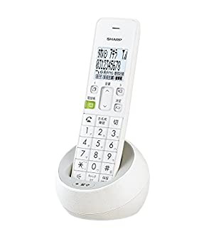 【中古】【未使用】シャープ 電話機 コードレス 子機1台タイプ 迷惑電話機拒否機能 ホワイト系 JD-S08CL-W 【中古】【未使用】シャープ 電話機 コードレス 子機1台タイプ 迷惑電話機拒否機能 ホワイト系 JD-S08CL-W