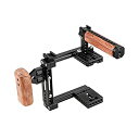 【中古】【未使用】CAMVATE ユニバーサル調整可能カメラケージ 右ハンドルと左ハンドルカメラ用 (左ハンドルグリップのみ)