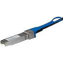 【中古】【未使用】StarTech.com SFP+ DAC Twnax ケーブル 3m HP製JD097C互換 10GbE パッシブダイレクトアタッチケーブル...