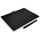 【中古】【未使用】WACOM ペンタブレット(ベリーピンク)Wacom Intuos Medium ワイヤレス CTL-6100WL/P0