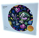 【中古】【未使用】WACOM ペンタブレット(ブラック)Wacom Intuos Medium ワイヤレス CTL-6100WL/K0