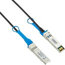 【中古】【未使用】NETGEAR スイッチングハブ カンマ ReadyNAS 10G SFP ダイレクトアタッチケーブル (5m) AXC765