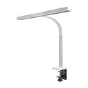 【中古】【未使用】wasser40 LED クランプライト ワイド 50cm幅 調光・調色可能 タッチセンサー フレキシブルアーム