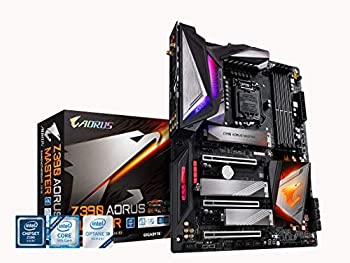 【中古】【未使用】GIGABYTE Z390 AORUS MASTER ATX ゲーミングマザーボード ブラック [Intel Z390チップセット搭載] MB4594