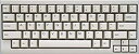 【中古】【未使用】PFU Happy Hacking Keyboard Lite2 英語配列 USBキーボード ホワイト PD-KB200W/U