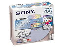 【中古】【未使用】SONY 10CDQ80FPX CD-Rメディア インクジェット対応 カラーレーベル