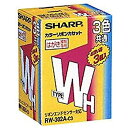【中古】【未使用】シャープ マルチカラーリボンカセット(3色) (3巻/箱) RW-302A-C3