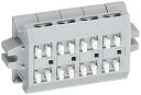 【中古】【未使用】サトーパーツ スクリューレス端子台 ML1700B4P