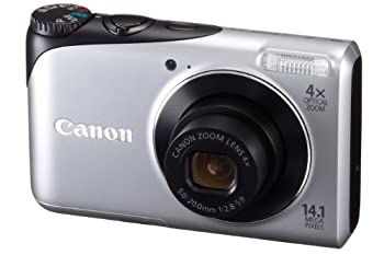 【中古】【未使用】Canon デジタルカメラ PowerShot A2200 シルバー PSA2200(SL)