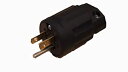 【中古】【未使用】アメリカン電機 平刃形 ナイロンプラグ 接地2P15A125V 7112GN