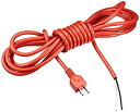 【中古】【未使用】フジマック 電動工具用電源コードの替えコード5m オレンジ 1S2-5-OR